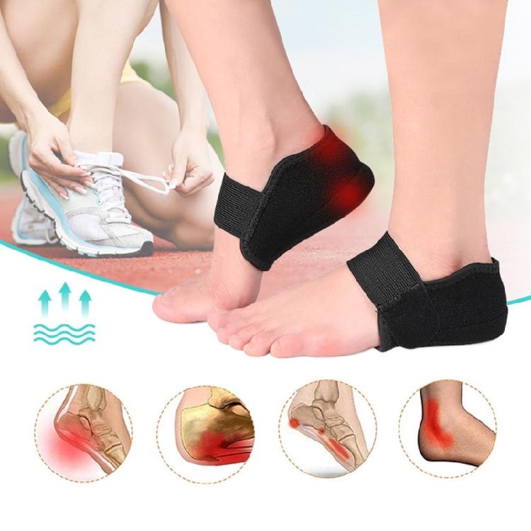 Adult Orthopedic Washable Heel Pads With Arch Support Height Increase Shoe Insoles Adjustable Elastic Bandage Inserts
