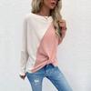 YYFS Women's Fashion Casual Summer O-Neck Pullovers & Long Sleeves