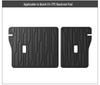 Eco-friendly Custom-fit Floor Mats Set for 2023 Buick E4: Includes TPE Trunk Mat & Seat Backrest Mat