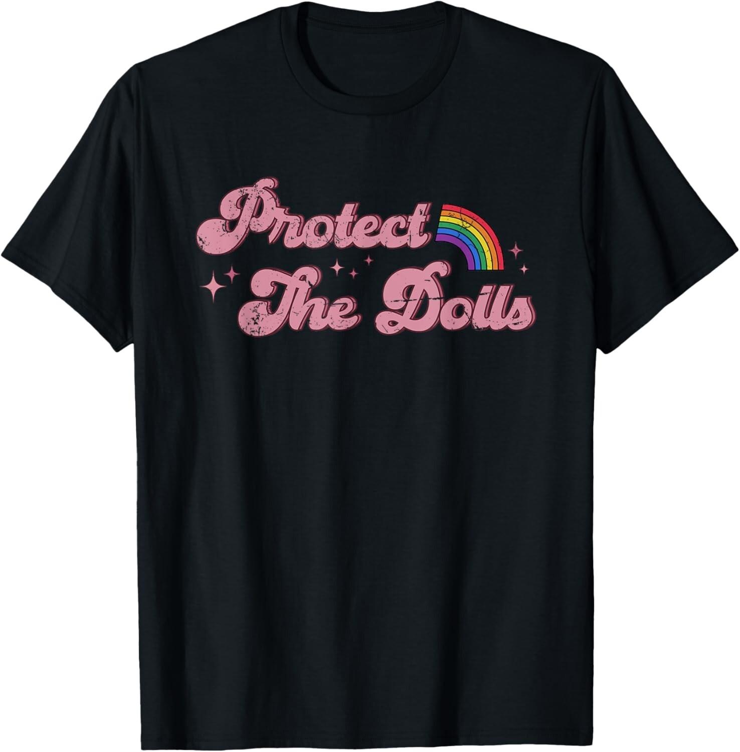 Protect The Dolls, Gender Equality, Human Rights, Feminist unisex T-Shirt Mens Womens Tees Top M
