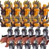 New MOC Medieval Dwarf Orc Wizard Figures Accessories Model Building Blocks LOTR Bricks Toys for Children Gifts