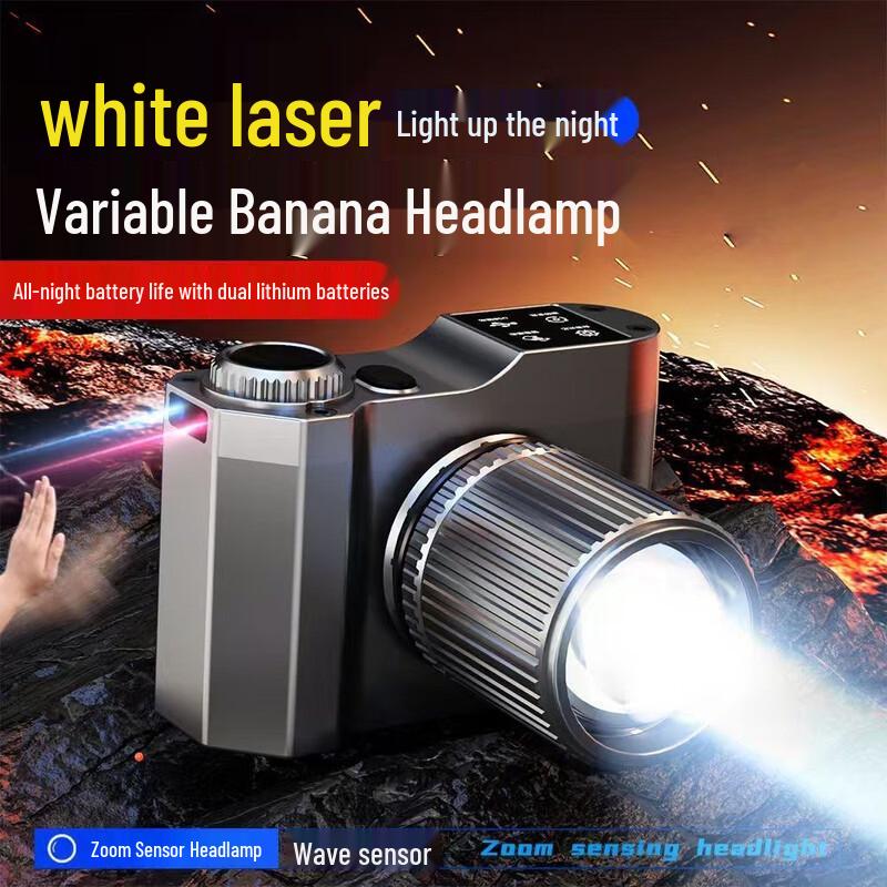 

UOSU 818 Motion Sensor White Laser Headlamp