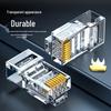 מחבר רשת Shengwei RC-8100 Cat6 RJ45 מצופה זהב (חבילה של 100)