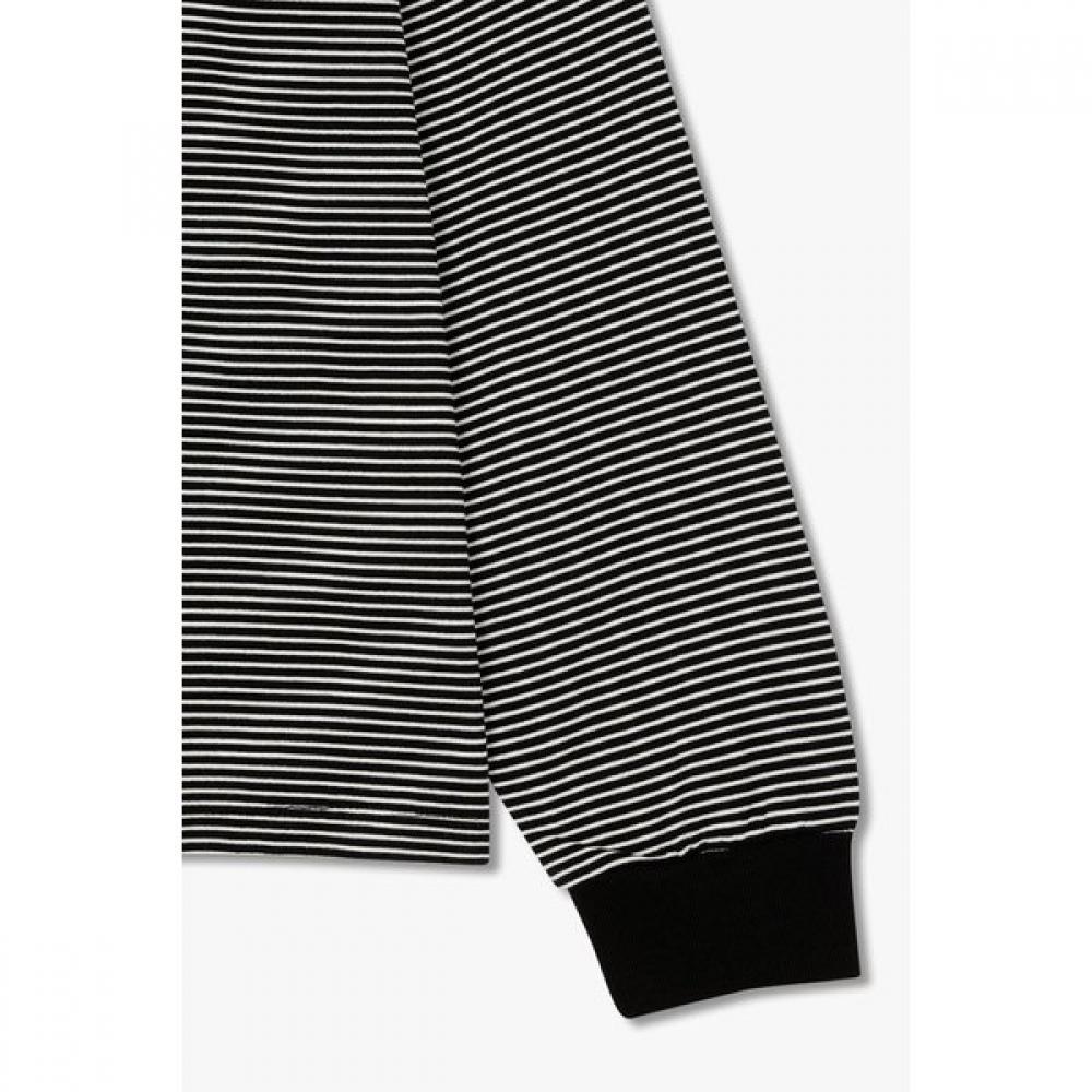 STudio Tomboy STripe Crop T shirT  9175122973 