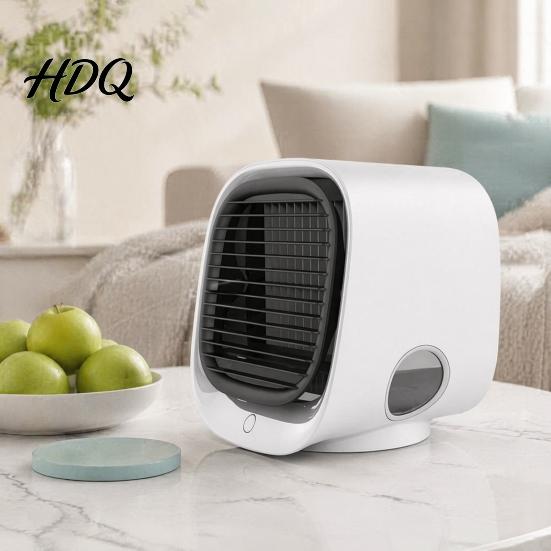 Compact Air Cooler for Home Portable & Humidifier Quiet Cooling Fan with 300ml Tank