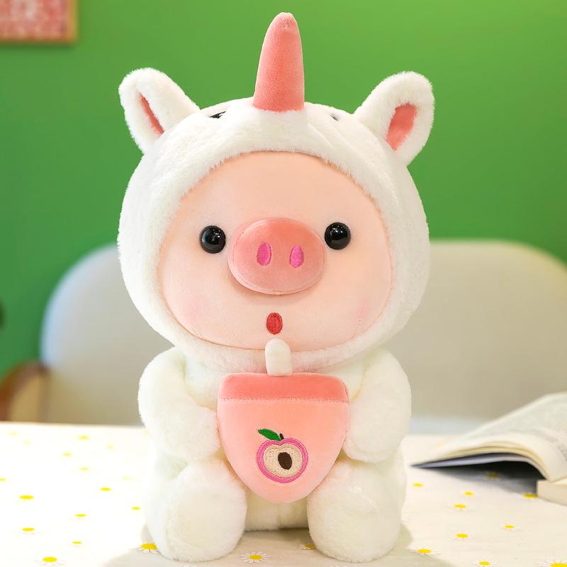 Milk tea pig doll cute bunny doll boutique doll machine doll cute bunny doll
