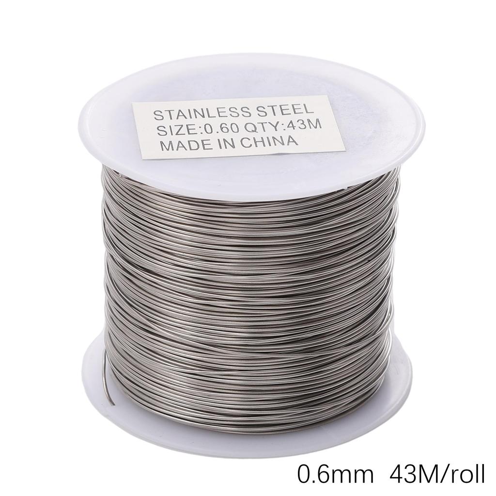 43-380Meter Stainless Steel Cord Beading Wire DIY Craft Making Jewelry Cord String Accessories