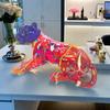 Modern Simple Style Lying Leopard Statue Resin Ornaments Home Living Room High-end Living Room Entrance Decoration Gifts