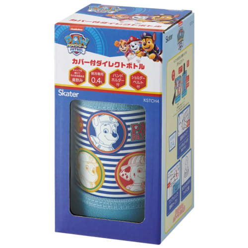 Skater láhev na vodu Paw Patrol 400ml pro děti s krytem KSTCH4-A
