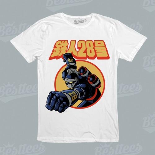 KIDS / MEN / WOMEN Robot Gundam Cartoon Japanese Tokyo Funny Graphic T-Shirt S разноцветный