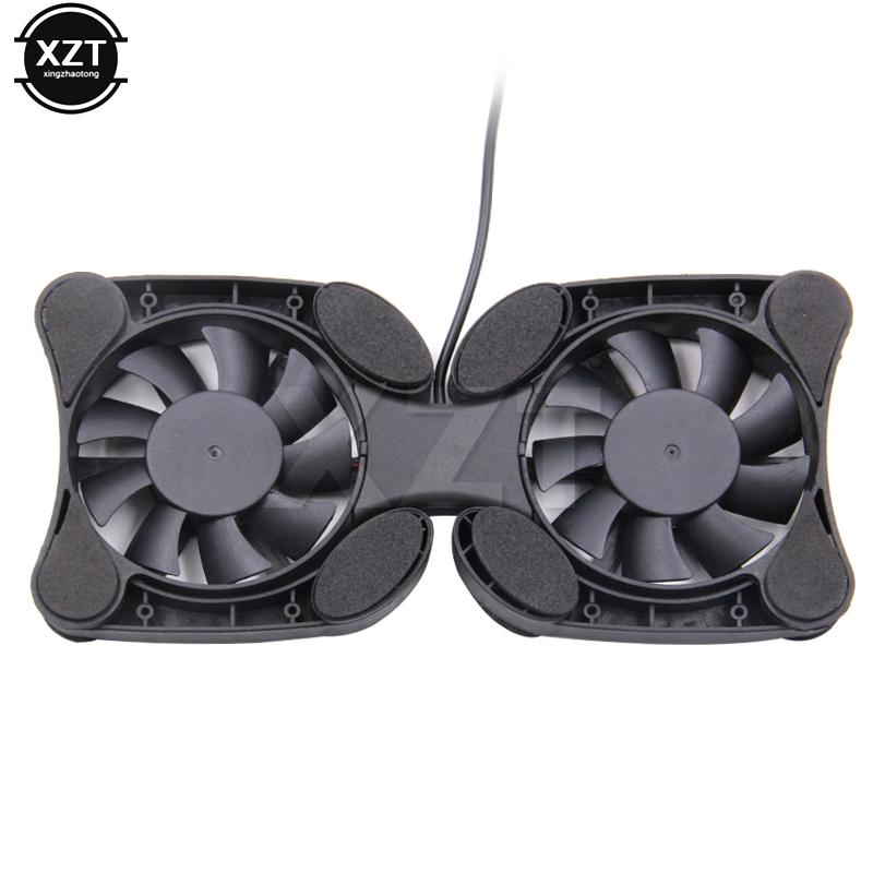 Portable Laptop Cooling Stand Foldable Fan Cooler Cooling Pad Laptop CPU Cooler USB Cooler
