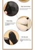 Women's Low-Top Slip-On Casual Winter Shoes with Fleece Lining and Synthetic Leather Round Toe
