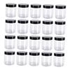 Empty Pet Jar with Lid Multipurpose Storage Bottle Slime Cosmetics Container