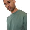 Threadbare Mens Textured Crew Neck Regular T-Shirt