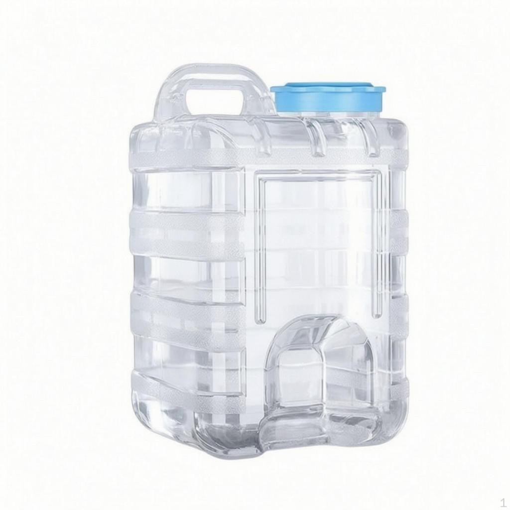 BPA Tea Bar Water Bucket | FoodGrade PC Material, Thickened Body, Storage Bucket, for