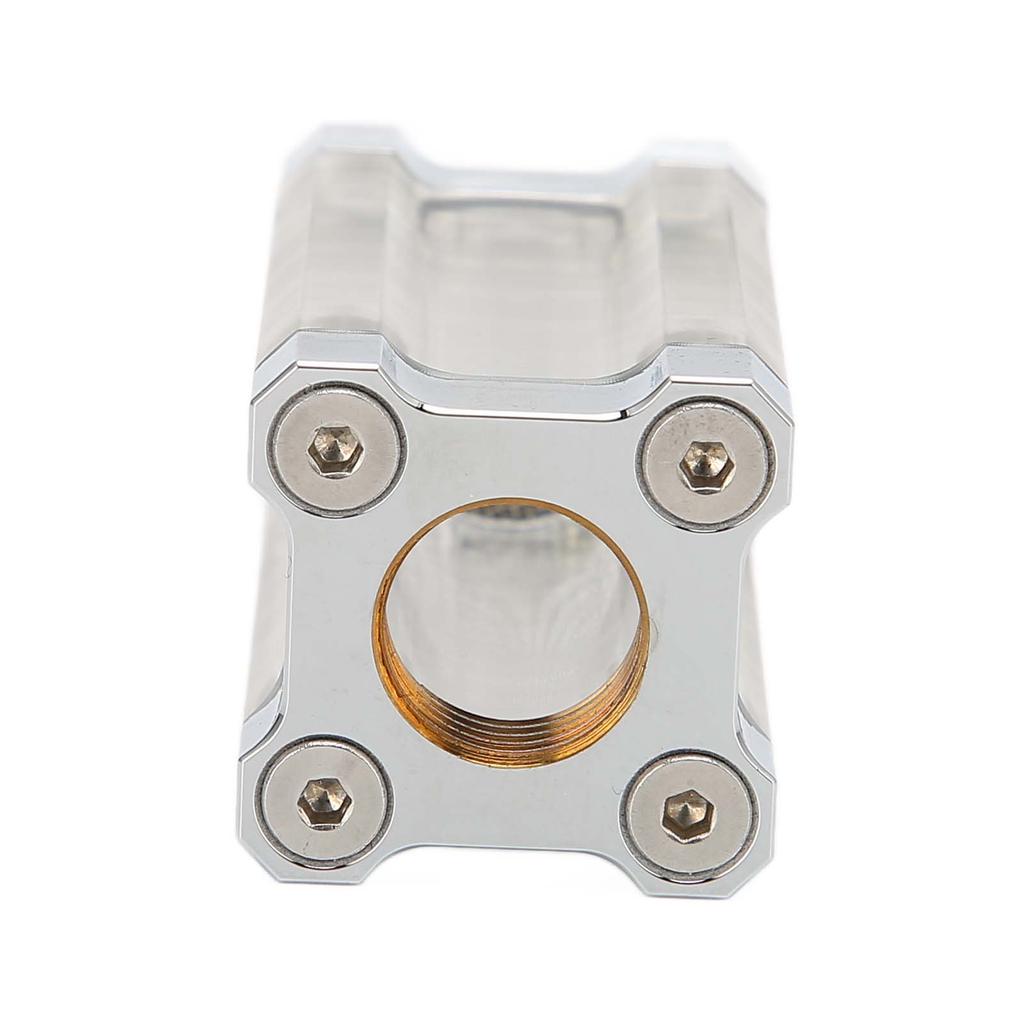 Water Cooling System Filter 40 Mesh Single Sided Filter Computer Water Cooling System Brass Acrylic G1/4 Thrd Liquid Filter