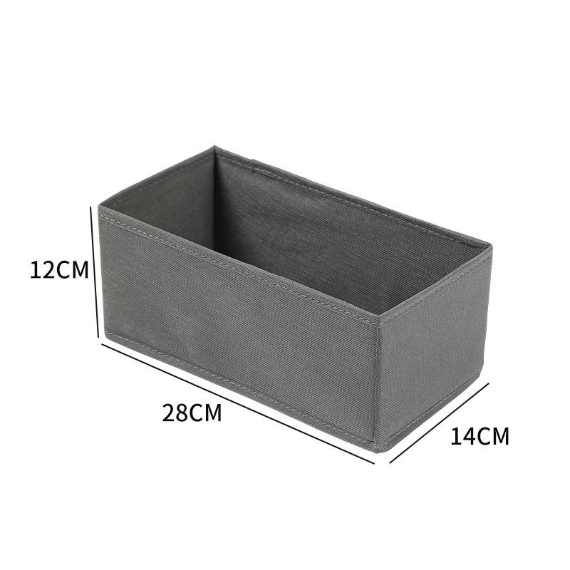 1pc Fabric Underwear Storage Box Drawer Organizers For Closet Organization And Storage Of Socks Underwear Ties Cabinet