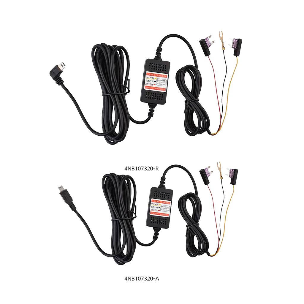 3-Wire 12V~24V To 5V3A USB Power Cord Three Line Car Driving Recorders Voltages Stepdown Line for Car Truck Ship
