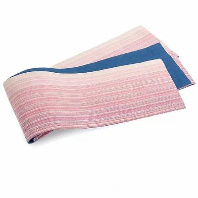 Obi Półszerokość Obi Gradient Yukata Obi Dwustronna Hakama Obi [Sovoak] Damska (Winogrono)