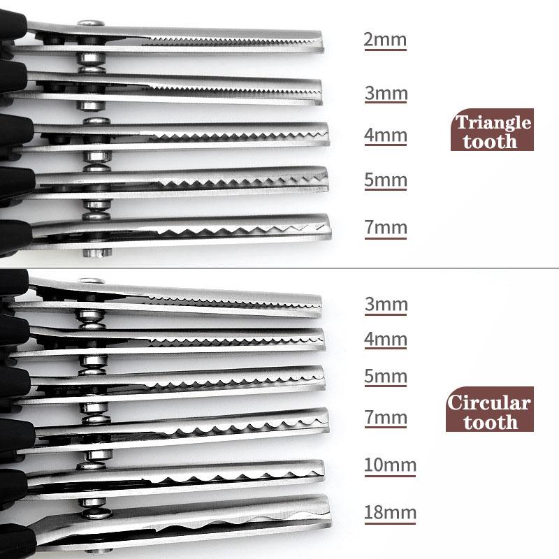 Professional Sawtooth Tailor's Scissors Shears Zig Zag Cut Sewing Scissors Dressmaking Tailor Shears Pinking Scissors