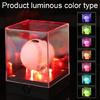 Sports Memorabilia Showcases Box Illuminated Sports Display Box With Multicolor LED Light for Home Decoration