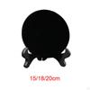 Black Obsidian Disc Feng Shui Disk Home Decoration Yoga Round Mirror Circle Mini