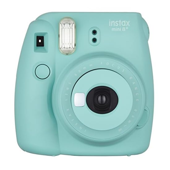Fujifilm Instant Camera Cheki Instax Mini 8+ with Close-up Lens and Genuine Hand Strap, Mint, INS MI