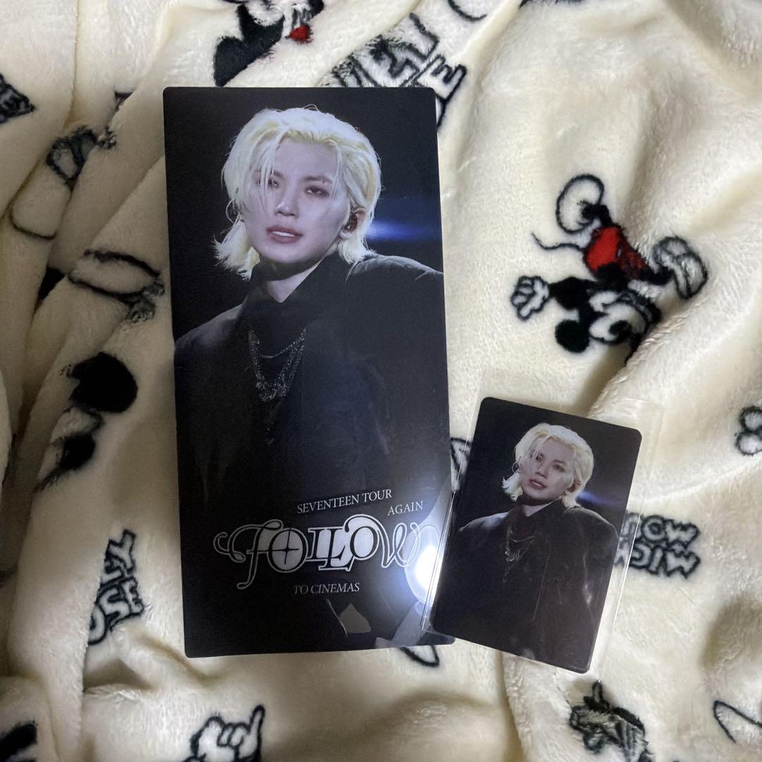 

[USED] SEVENTEEN CGV Korean movie bonus Woozi