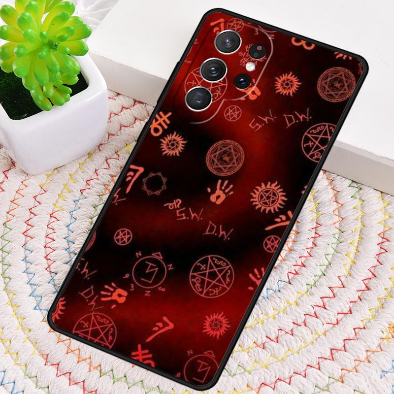 Supernatural SPN Dean And Sam TPU Phone Case For Samsung Galaxy note 10 pro S26 S25 S24 S23 S22 Ultra Plus S21 FE S20 Cover