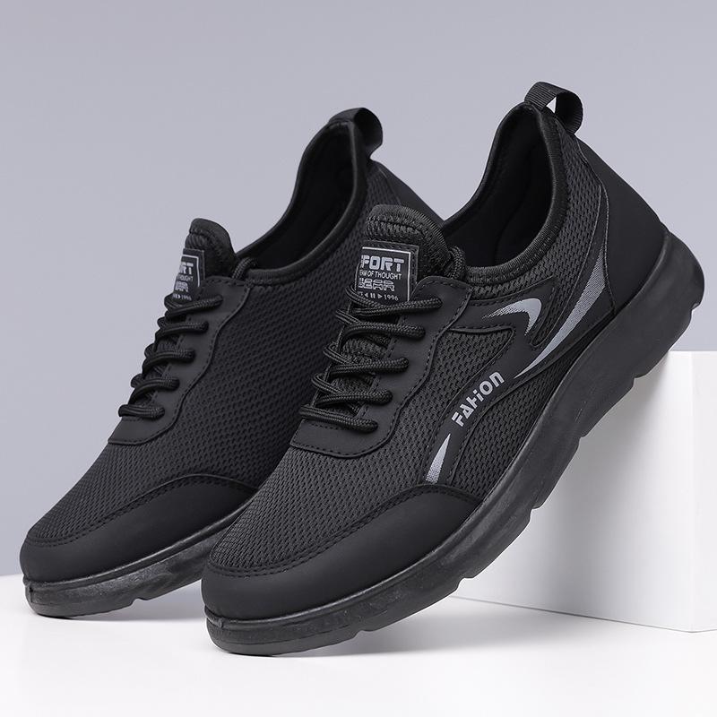 

Мужские легкие дышащие тканевые туфли Old Beijing - Нескользящие повседневные кроссовки с мягкой подошвой для осени 43