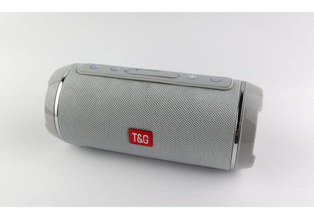 Portable Bluetooth Speaker TG116 with High-Quality Sound, Outdoor Card-Playing, and FM Radio.
