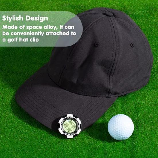 Magnetic Golf Green Reader High-Precision Compact Size Lightweight Portable Bubble Level Golf Putting Green Reading Aid