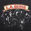 Vintage 1989 LA Guns Hollywood Vampires All Size Black T-Shirt Unisex T-Shirt