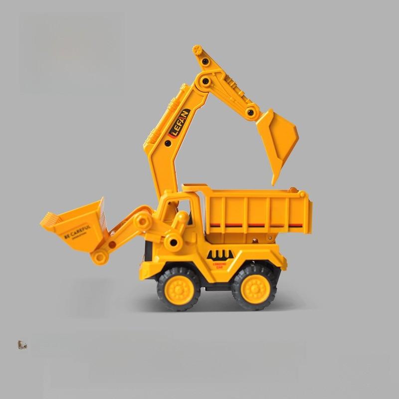 Inertia Construction Vehicles Set With Moving Joints For Kids Learning And Play