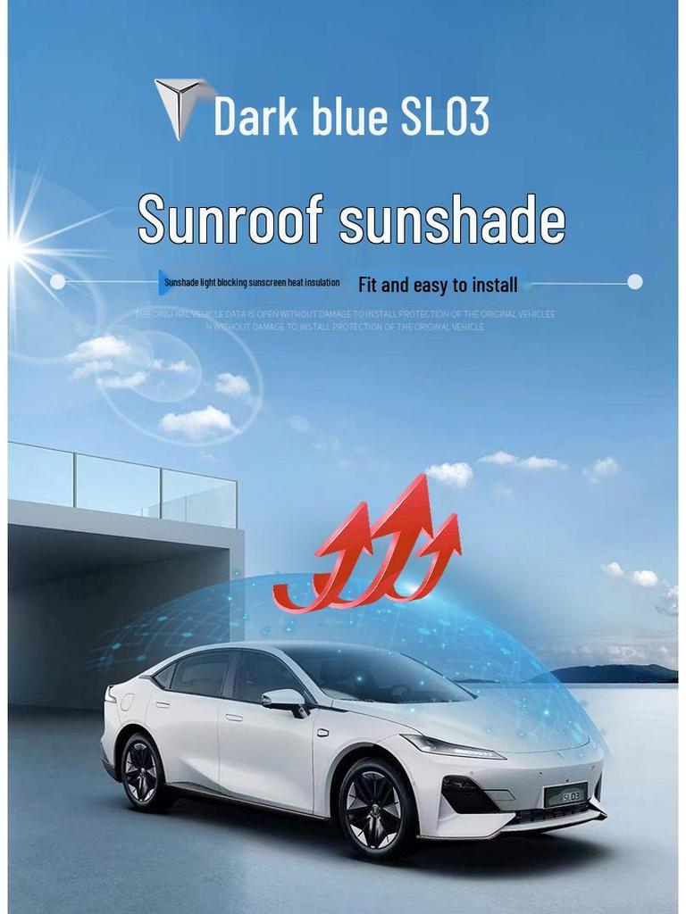 Changan SL03 Sonnenschutz: Eiskristall Verdunkelung für Schiebedach - Sonnenschutz & Wärmeisolierung