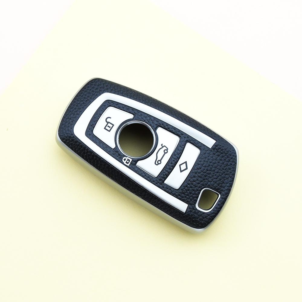 Auto Accessories TPU Leather Car Key Case Cover Shell Fob Holder For BMW M3 M4 F10 F15 F16 F20 F30 F18 F25 1 3 5 7 Series X1 X3 X4 X5