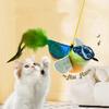 Simulated Bird Cat Toy, Indoor Cat Sports Interactive Bird Toy, Can Make Sounds, Random Tail Pattern