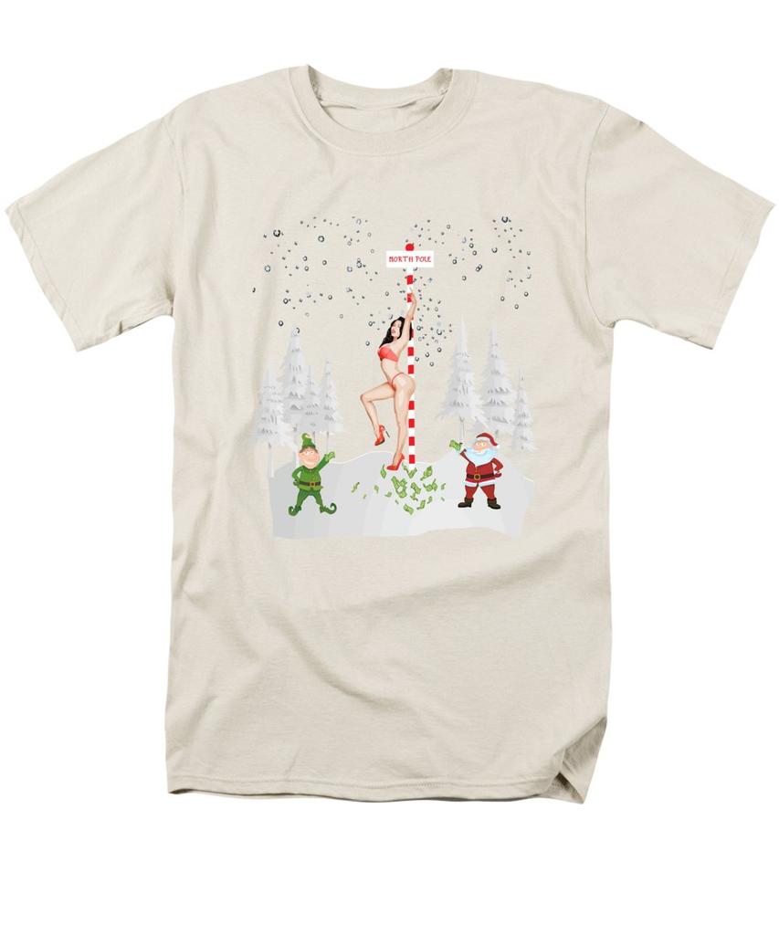 T-shirt Homme Gildan Noël Original - Couleur 2 Tons, Coton, Coupe Loose Fit
