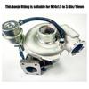 Turbocharger Water Coolant Banjo Fitting Bolt Set M14x1.5 To 3/8in Hose Barb Adapter Kit