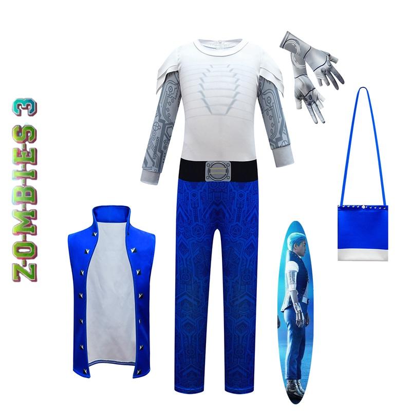 Zombie 3 Alien Cosplay Costume For Kids Halloween Outfits And Theme Parties