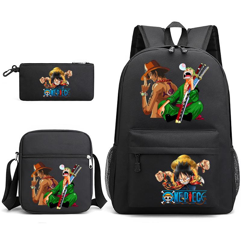 2022 Independent Station Starry Sky 3-piece set ONE PIECE backpack shoulder bag pencil case
