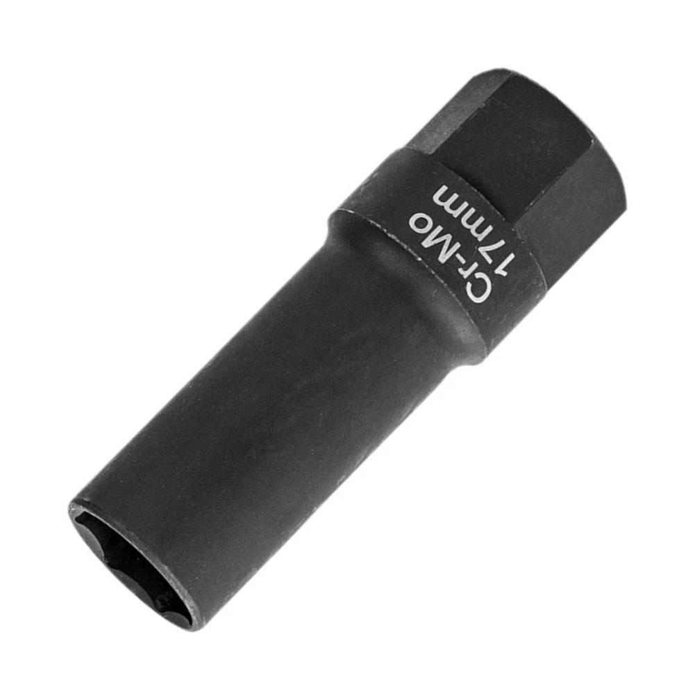 17mm 7-Spline Wheel Lock Socket Anti-Theft Lug Nut Key for Modified Car Rim Tire