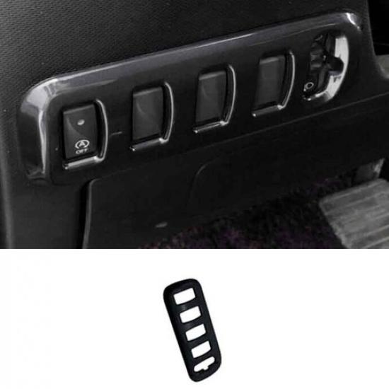 ABS Black Headlight Switch Control 2015-20 Frame Trim For Benz Smart Fortwo
