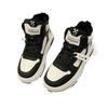 High-top Shoes Women's Winter Velvet Warm Thick Baseplate Shoes New Campus Style Casual Sports Shoes