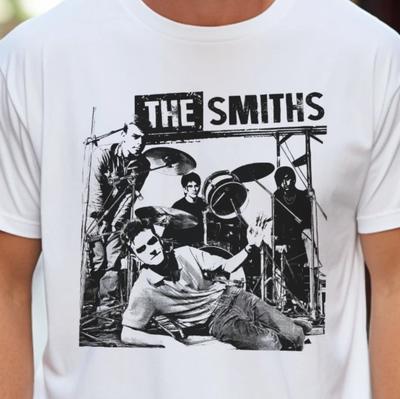 The Smiths T-Shirt English Rock Band On Premium Vintage Black Comfort Colors Tee