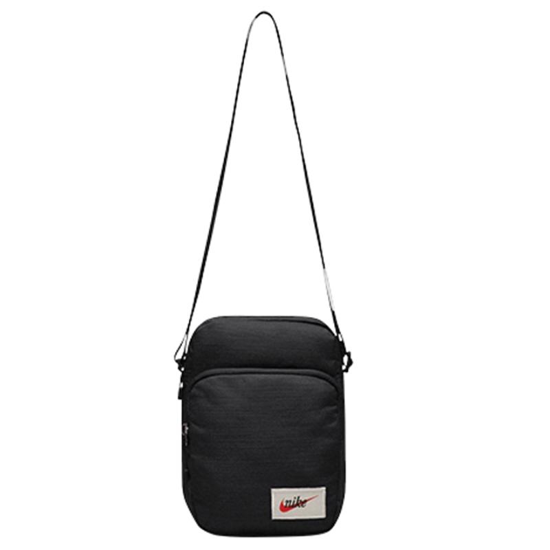 Nike Polyester Shoulder Bag, Crossbody Bag Unisex Black Casual CK0988-010