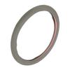 Car Steering Wheel Cover 15in Universal Fit Artificial Leather Protector for ModificationGrey