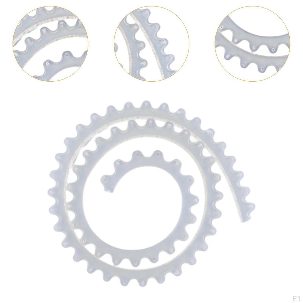Profiling Strip for Woodworking, Reliable Curve Template, Contour Guide with Gear Drive,