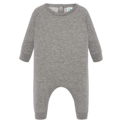 JHK Baby Melange Long-Sleeved Playsuit