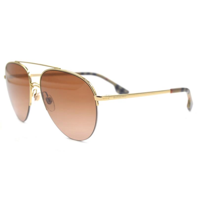 

Burberry TB logo double-beam sunglasses men s gold золотой